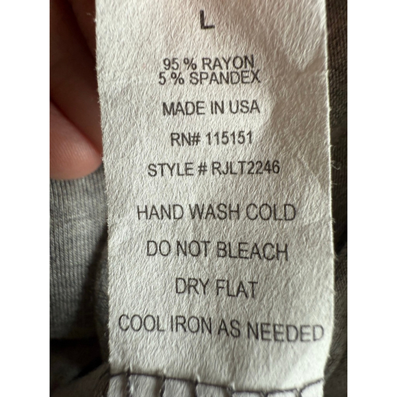 Romeo & Juliet Couture Beaded Neck Maxi Dress Heather Gray Size Large - Picture 7 of 7